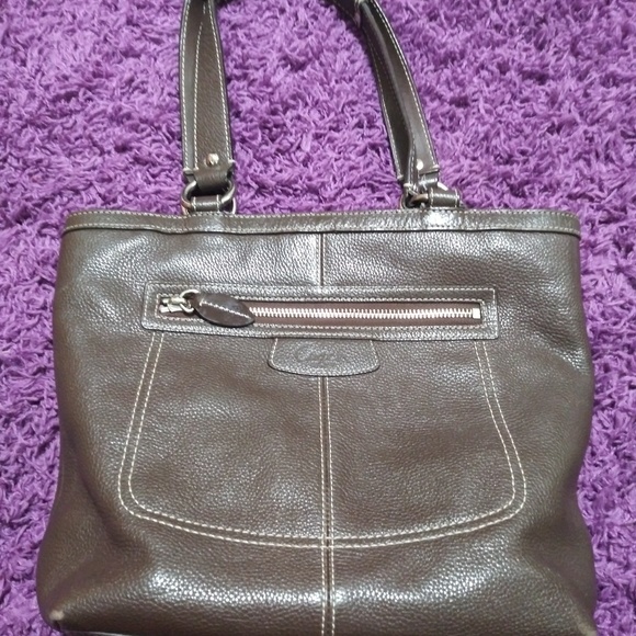 Coach Handbags - Coach penelope pebbled leather tote purse